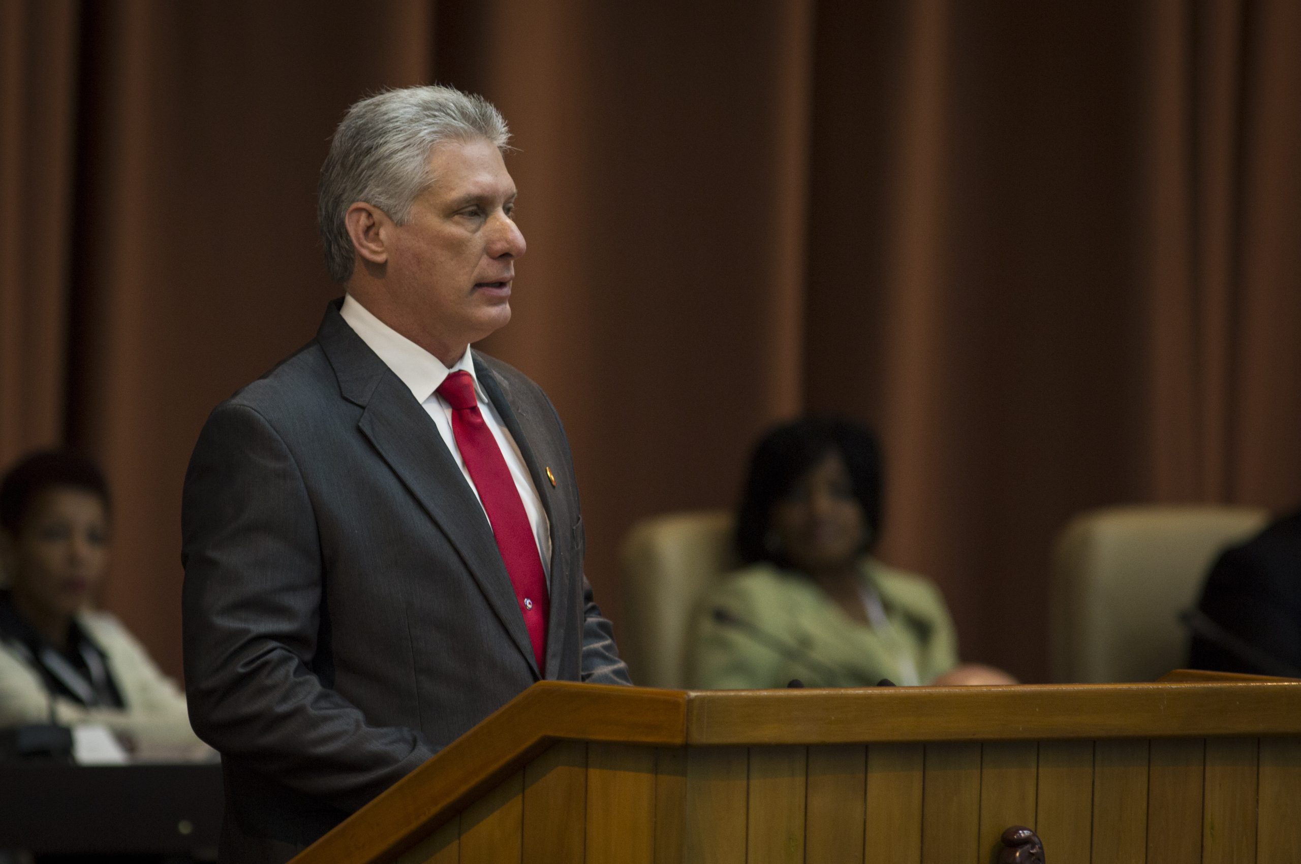 Miguel Díaz-Canel, presidente de Cuba