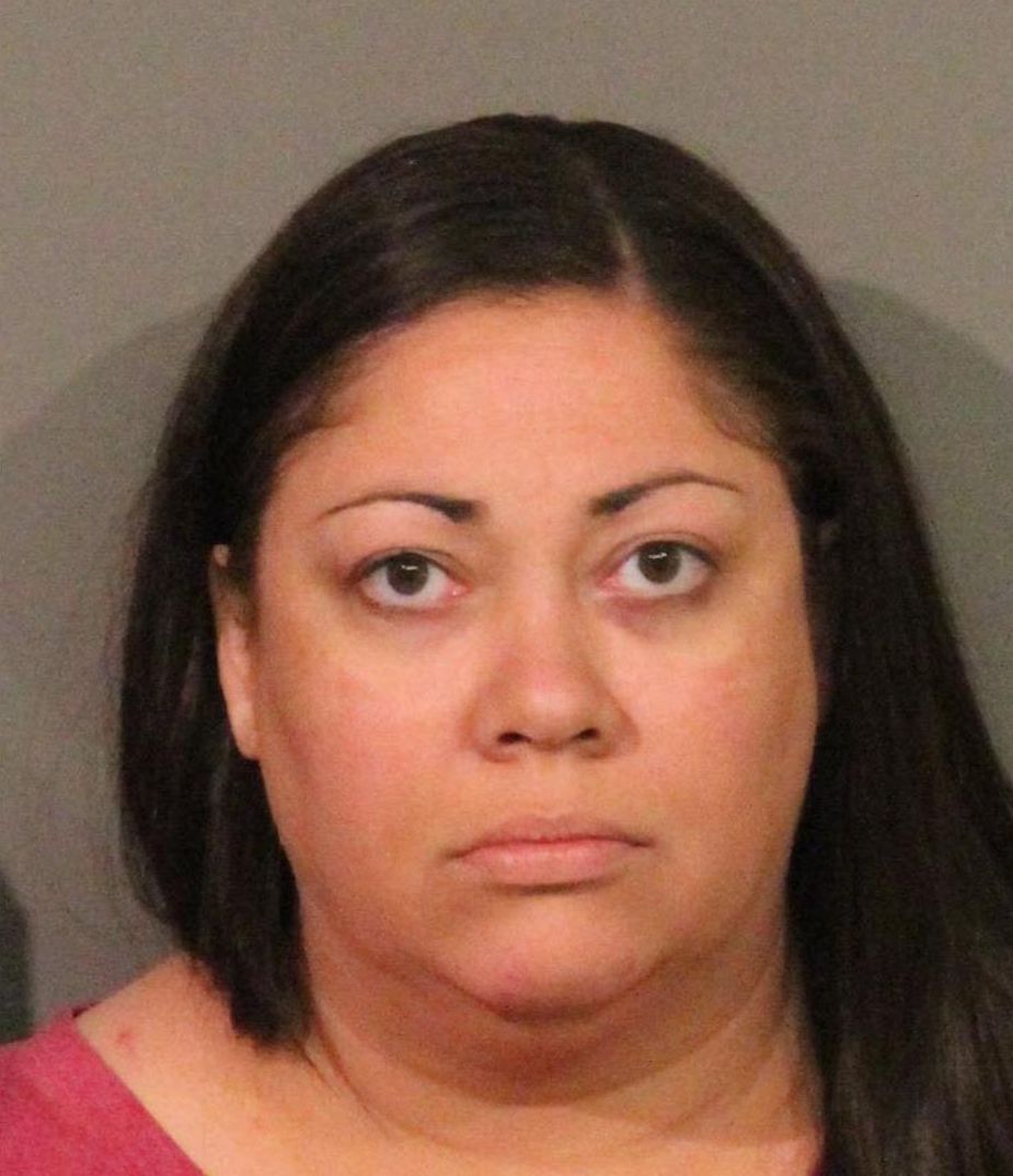 Mugshot of 41-year-old Suzanne Buhler, who was arrested by the Lincoln Police Department for felony child abuse at Markham Ravine Park.