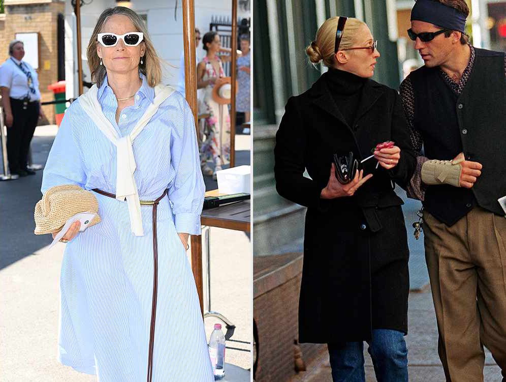 Uma Thurman and Jodie Foster embrace classic loafers