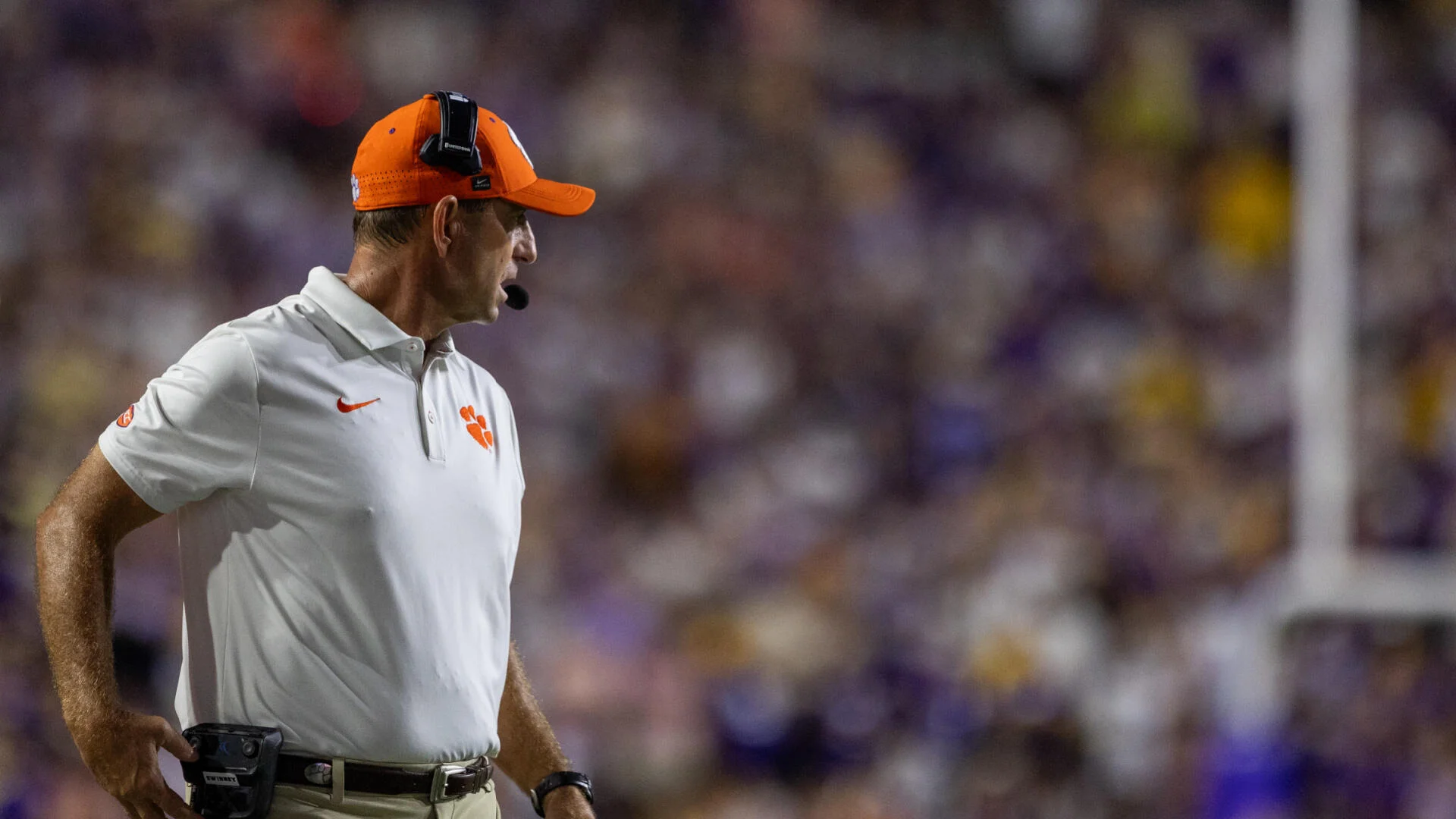 daboswinneyclemson white polo-shirt