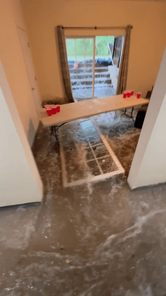 Dramatic Video Captured Moment Floodwaters