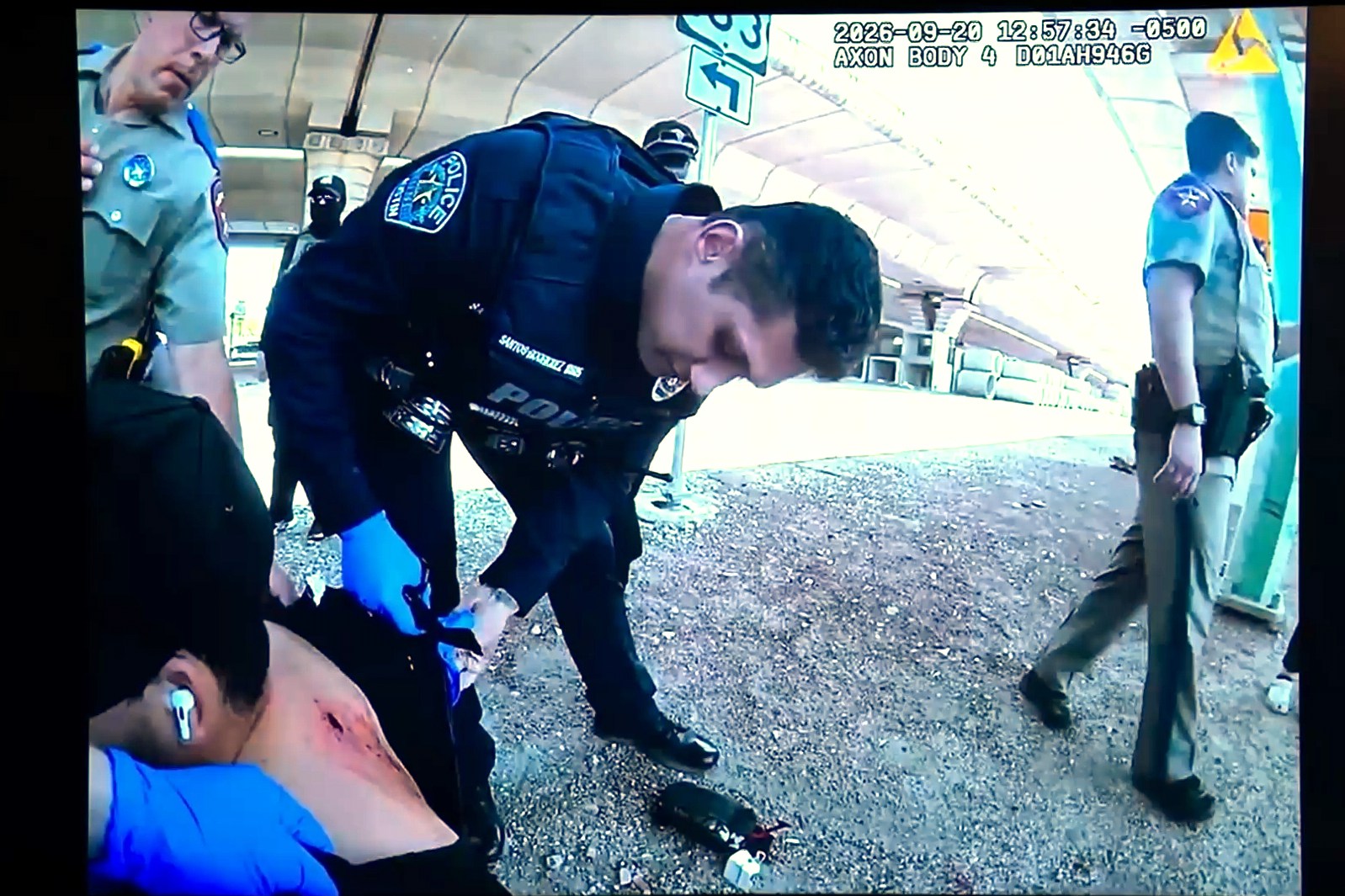 Body camera footage captures ICE shooting in Texas