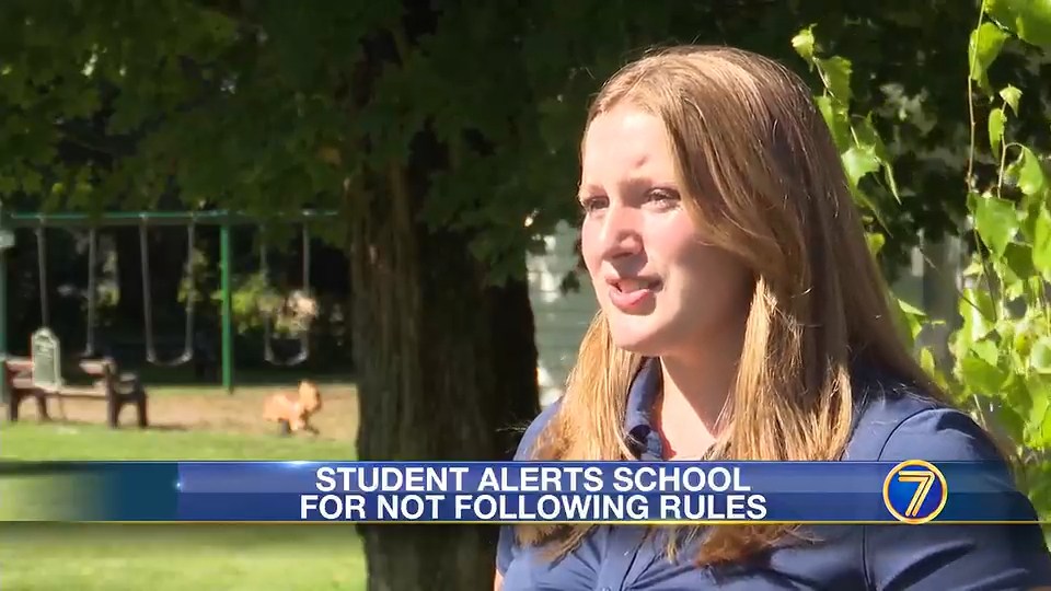 High School Student Suspended Bringing