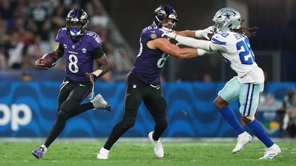 Tyler Loop Kicks 56-Yard Field Goal to Lift Ravens Over Cowboys 34-31