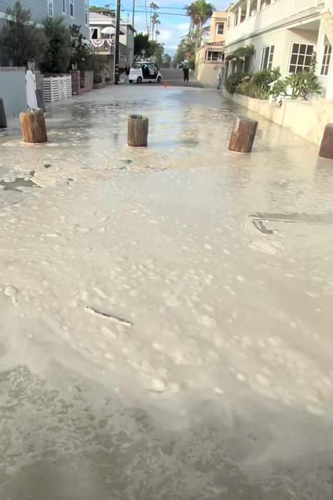 Hurricane Marie causes flooding along California beaches