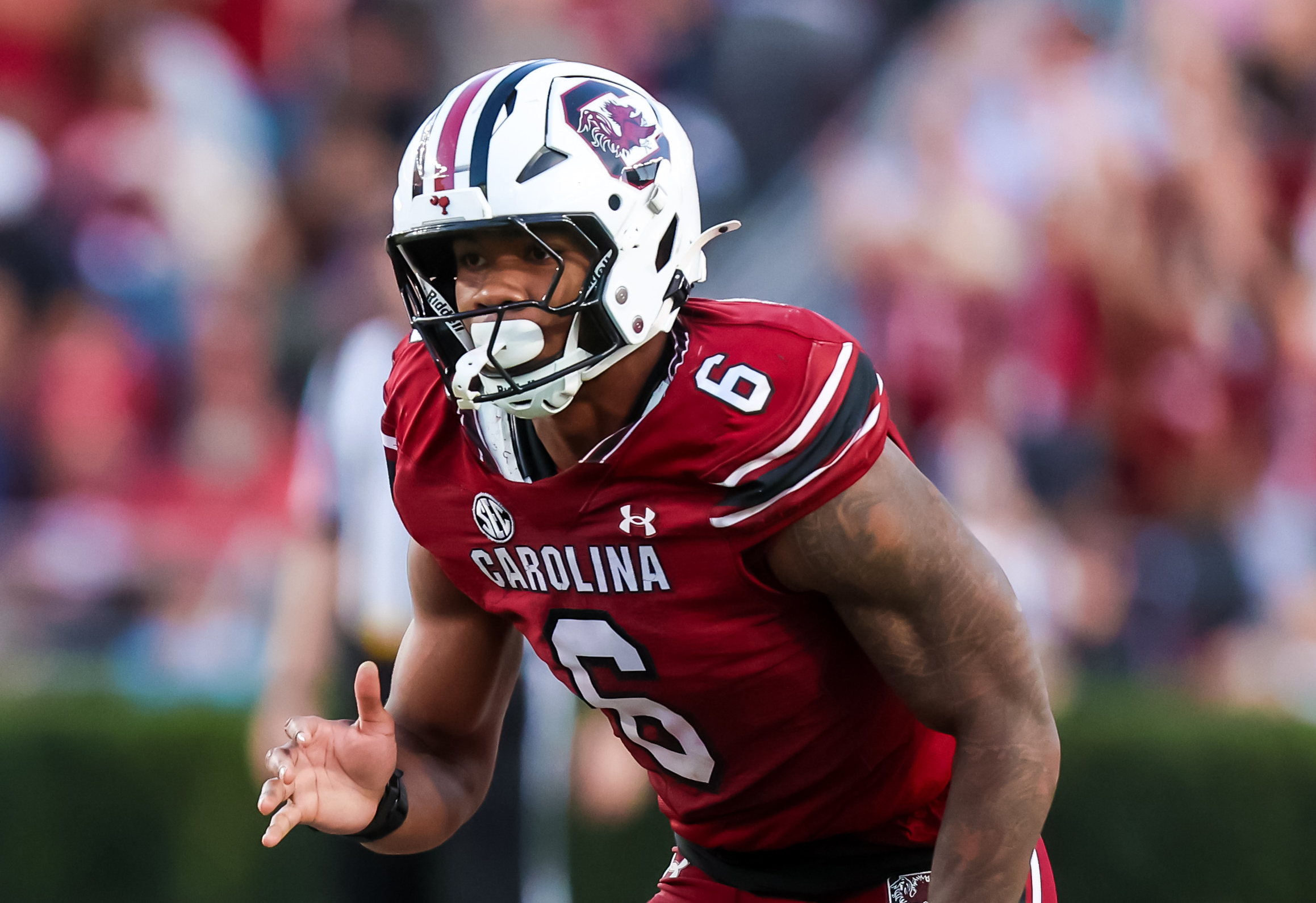 ‘We are holding one of our most talented players accountable’: Shane Beamer addresses Dylan Stewart suspension