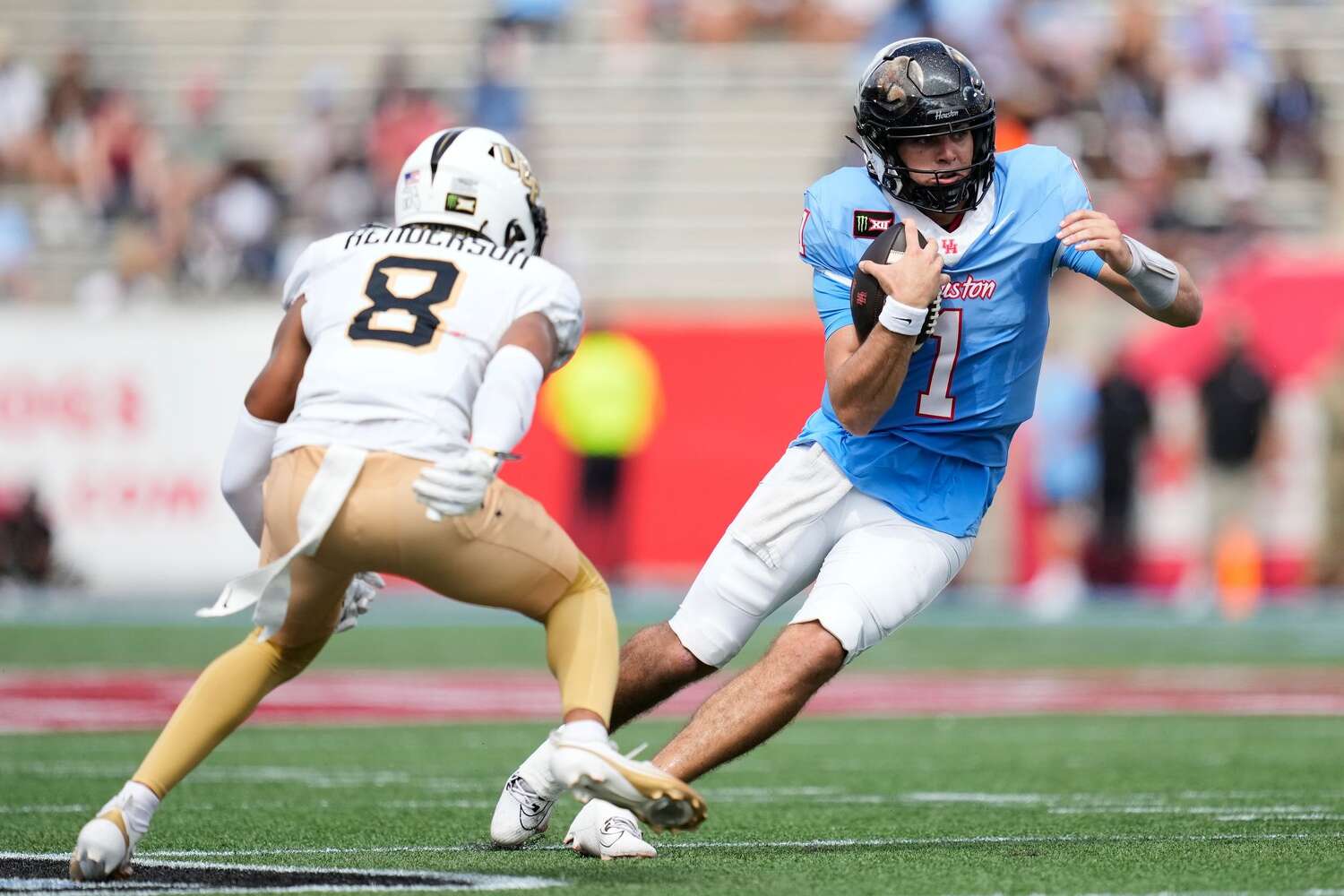 No. 20 UH storms back from three score deficit to beat UCF for first win in Big 12 play