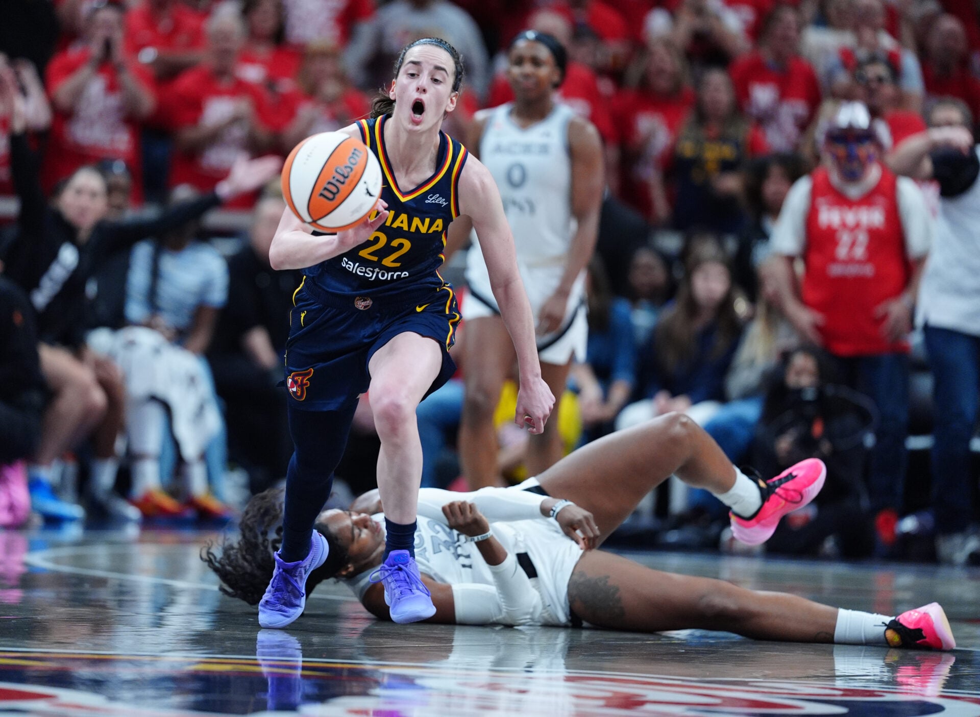 ‘Double standard’ – WNBA fans go crazy over clip of Aces players mocking Caitlin Clark