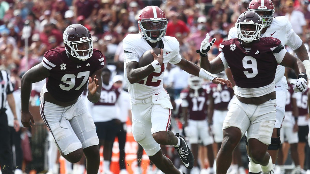Ex NFL QB gives Alabama football’s Keelon Russell his flowers after dominant performance vs. Mississippi State