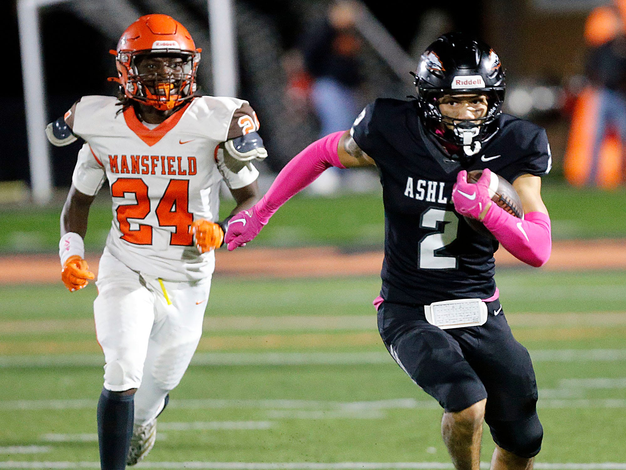Ashland's O'Brien breaks career receiving TD record in win over Senior