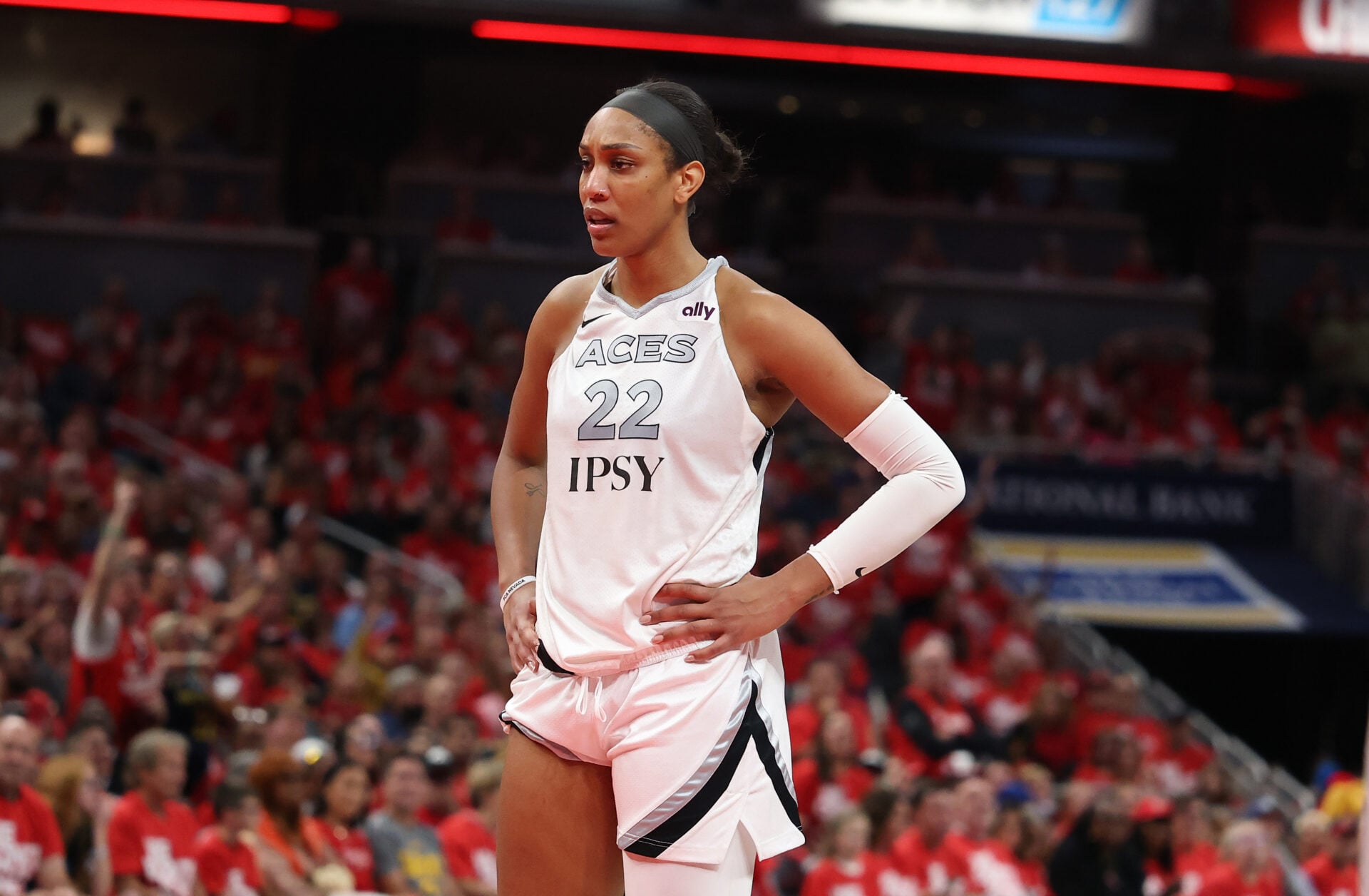 Jason Whitlock claims A’ja Wilson had ulterior motive for Fever fan incident