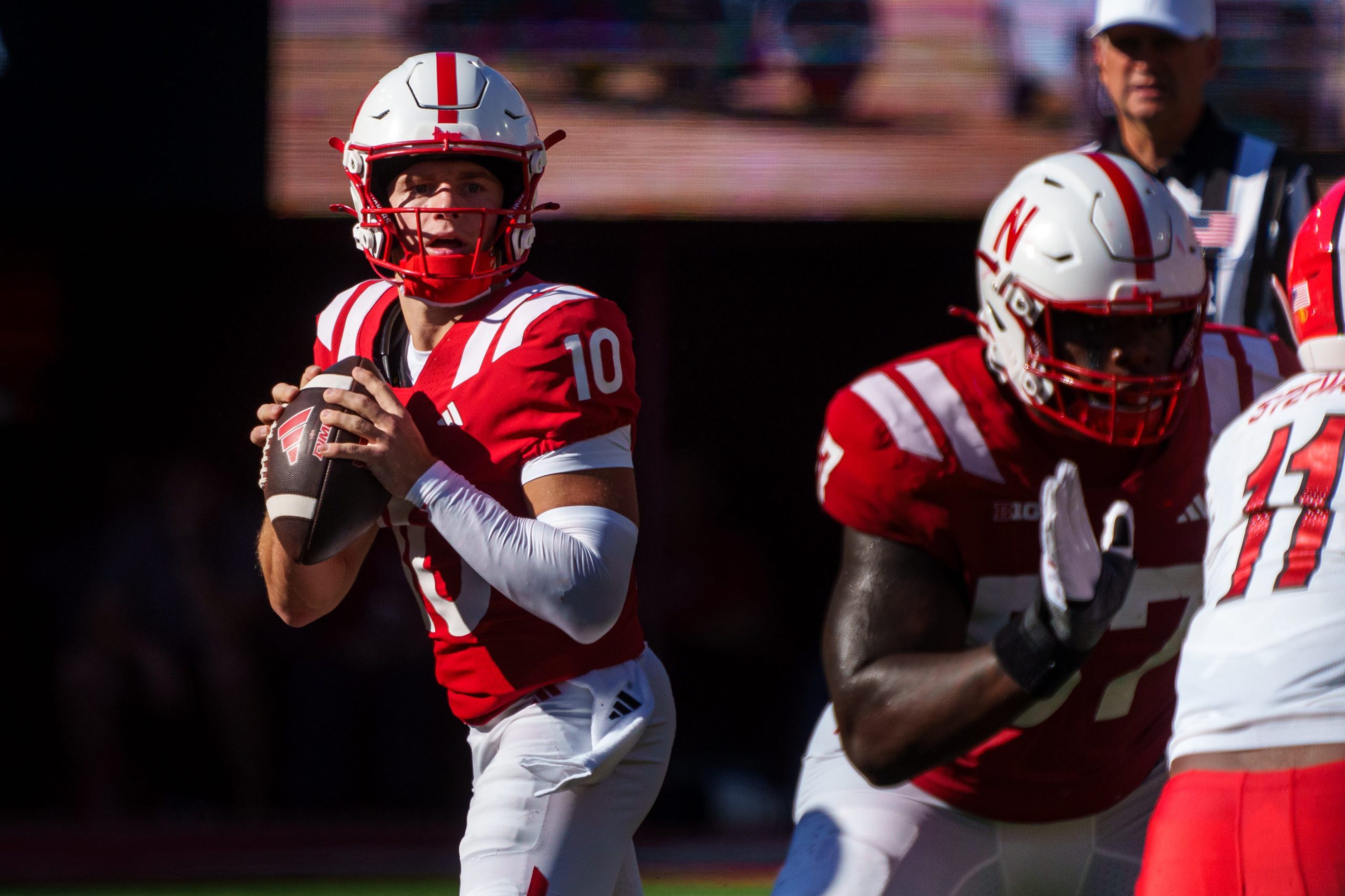 Report card from Nebraska's chaotic win over Maryland