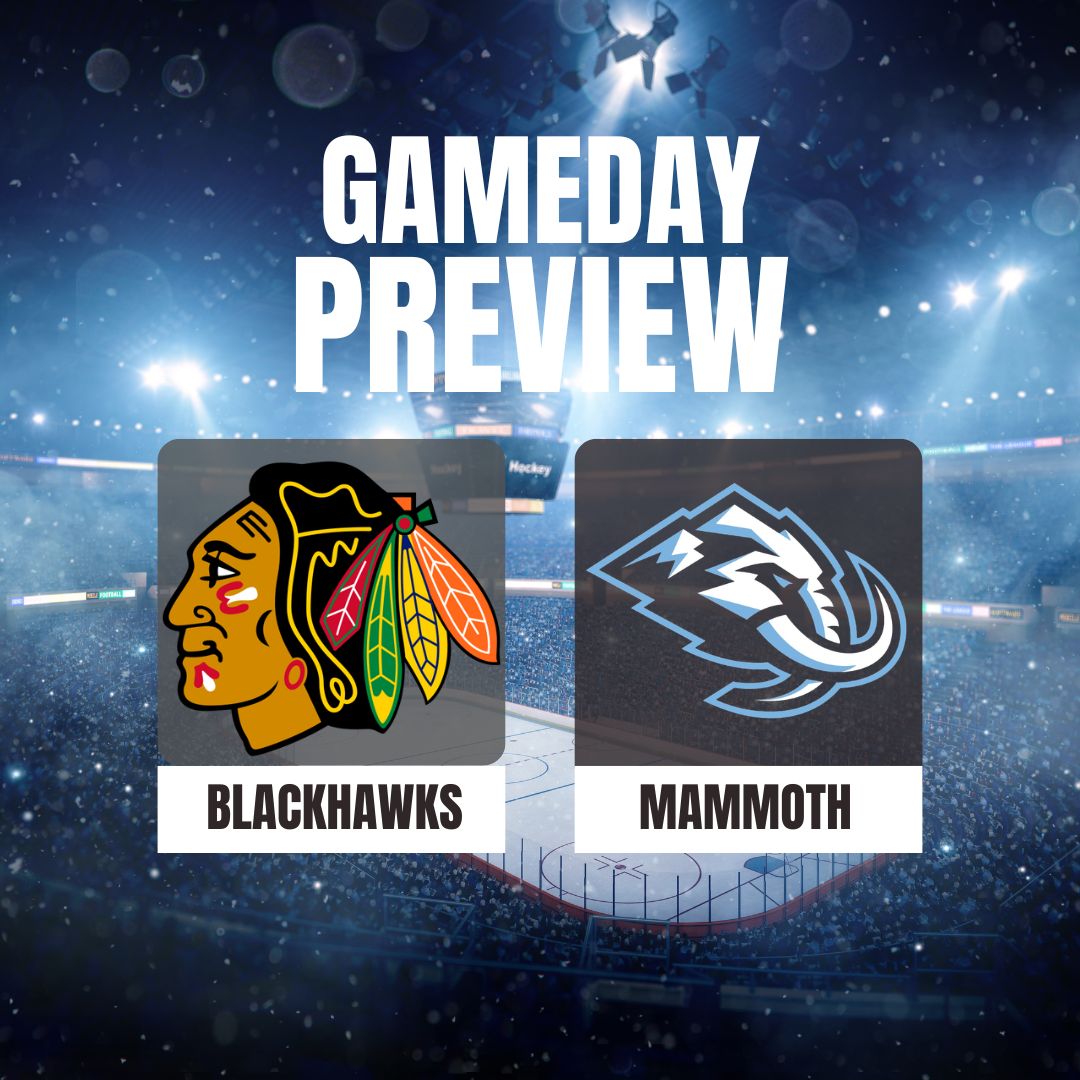 Blackhawks vs. Mammoth: Teuvo Time, Projected Lineups, Preview, & How To Watch