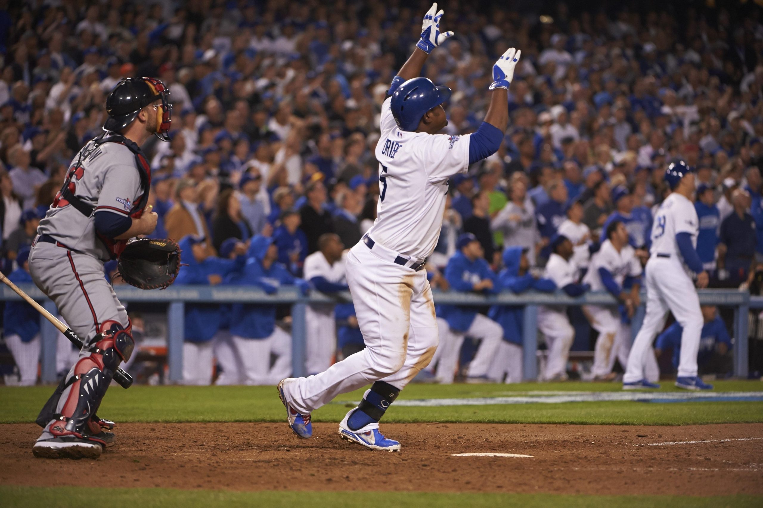 History of Dodgers playing the Braves in the postseason