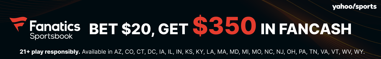 Fanatics Sportsbook Promo Code YAHOO350: Bet $20 to earn up to $350 FanCash for Steelers vs. Browns Thursday