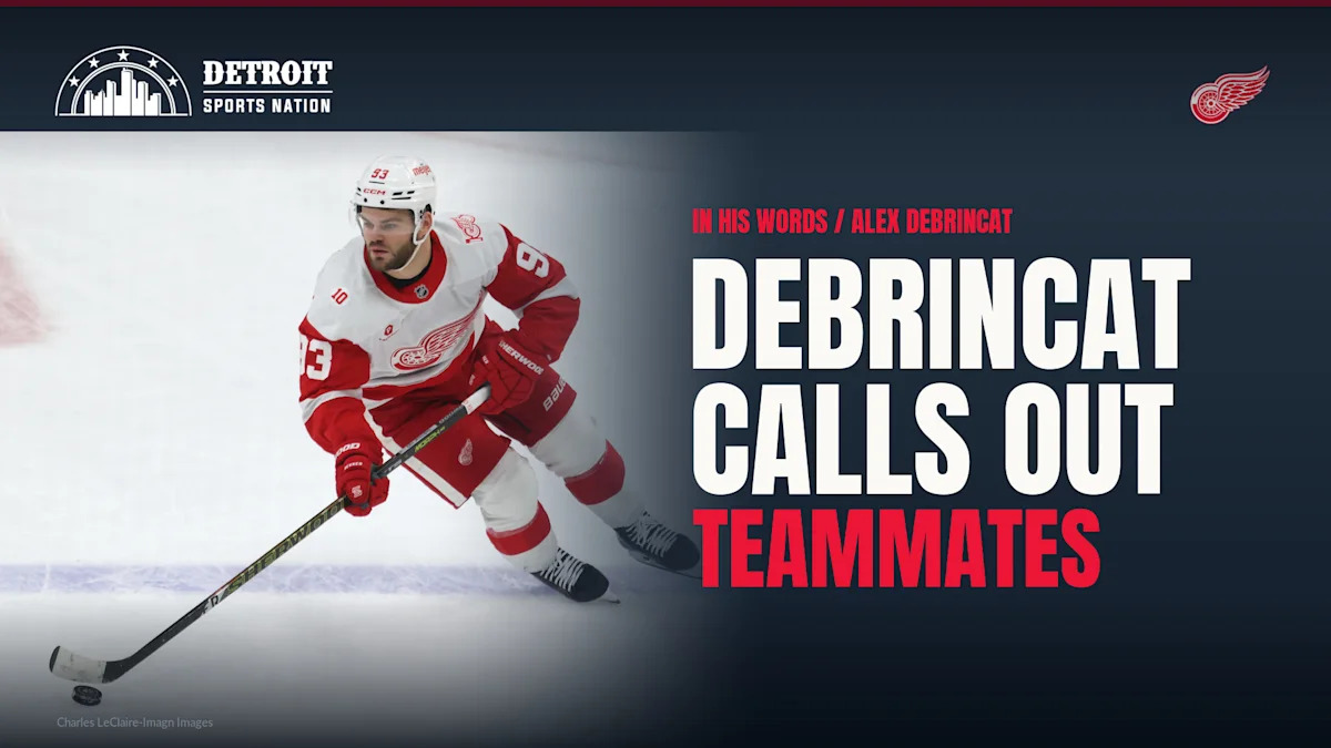 Alex DeBrincat Calls Out Red Wings Teammates After Embarrassing Loss