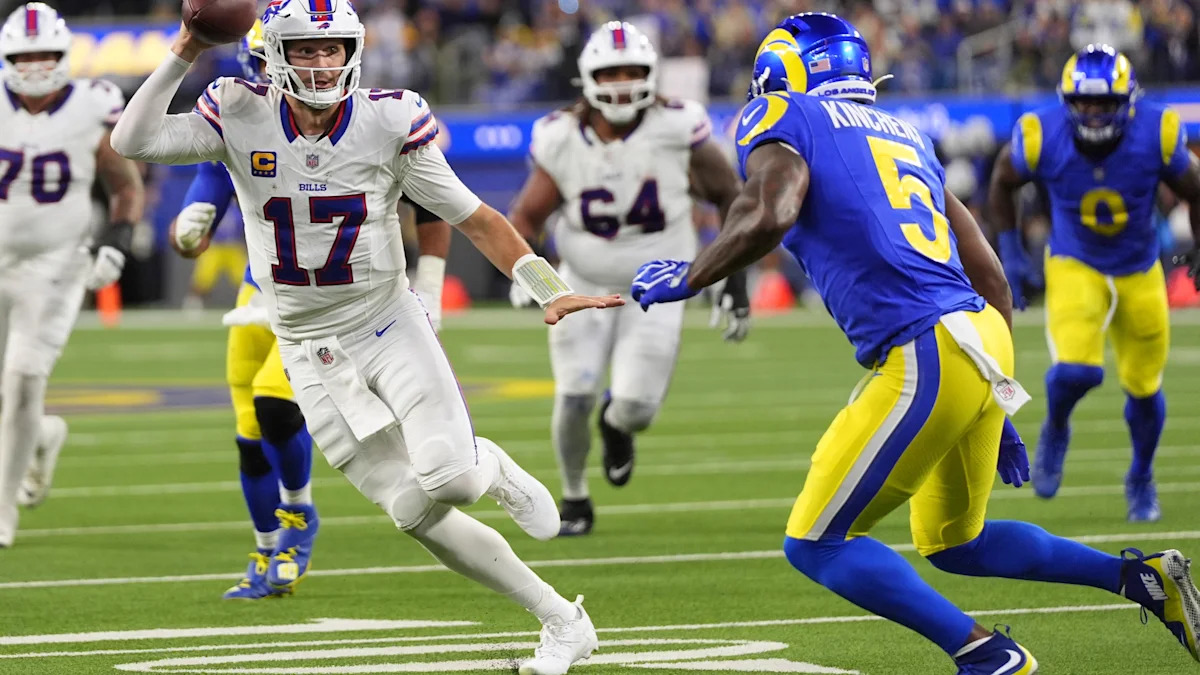 Josh Allen carries the Bills with his improvisational skills, covering up for struggling defense