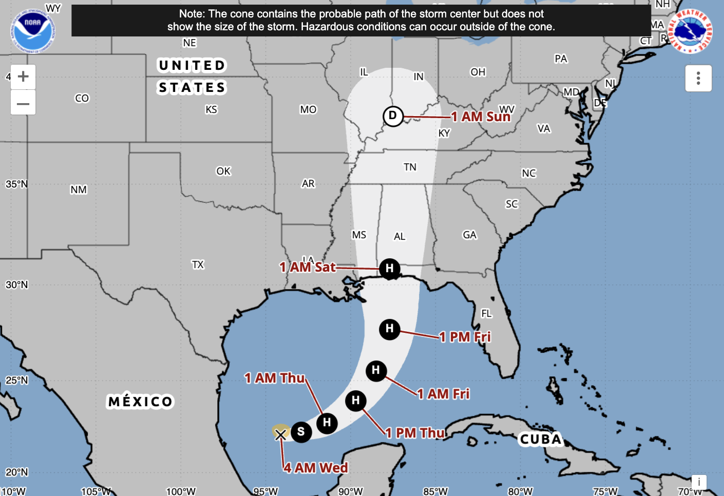 Tropical Storm Isaias: 1st Atlantic hurricane of season expected to hit U.S. Gulf Coast