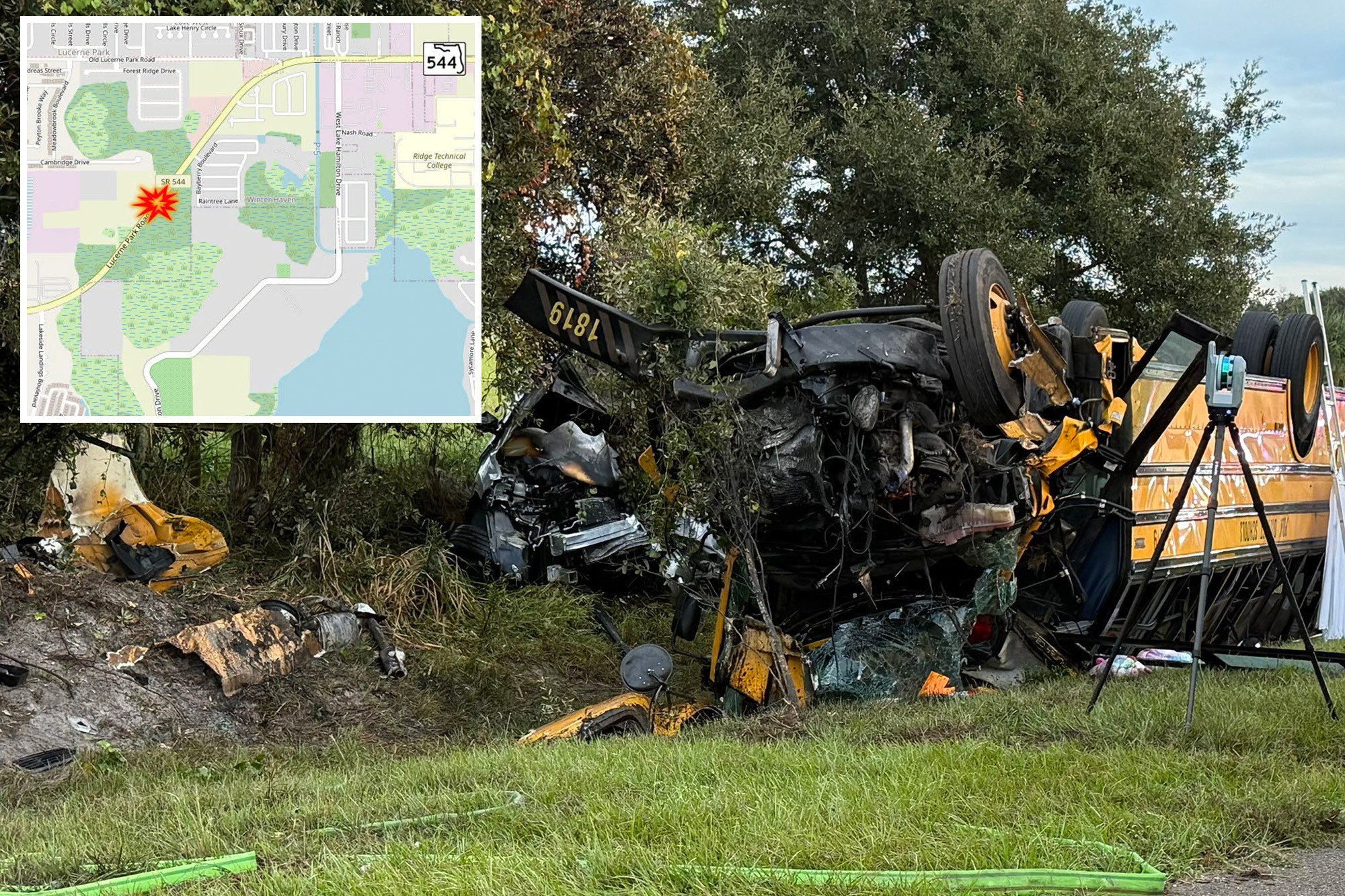 Florida 10th grader among 2 killed in horrific school bus crash caused by wrong way driver: cops
