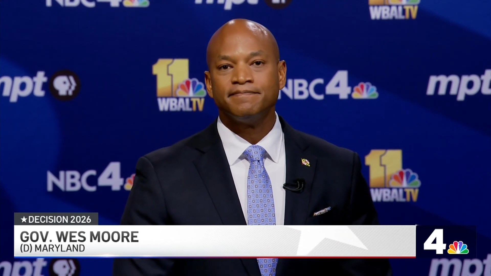Wes Moore – potential 2028 White House hopeful – won’t commit to serving full term if re elected Maryland governor