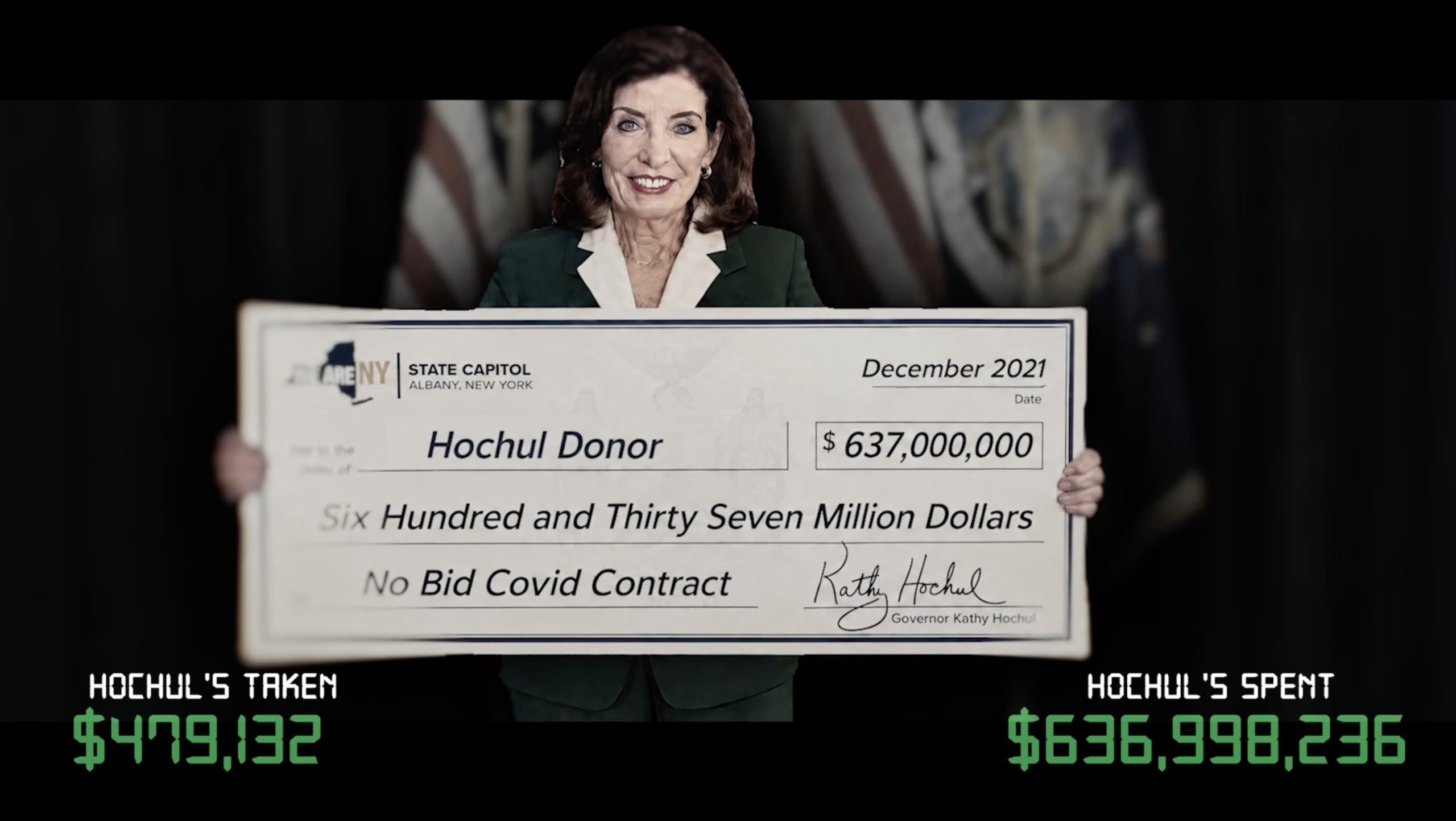Pro Bruce Blakeman Super PAC accuses Kathy Hochul of pay to play ‘corruption’ scheme in multi million dollar ad